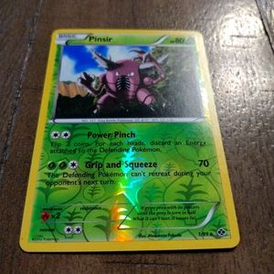 Pinsir - 1/99 - Rare Reverse Foil new Next Destinies Reverse Foil NQH.